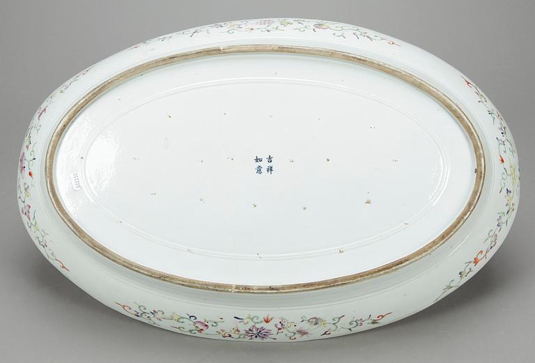 SKÅLFAT, porslin, Kina 1800-tal.