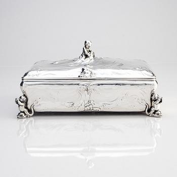 Skrin, silver, design Auguste Moreau, W.A. Bolin, Moskva 1912-1917.