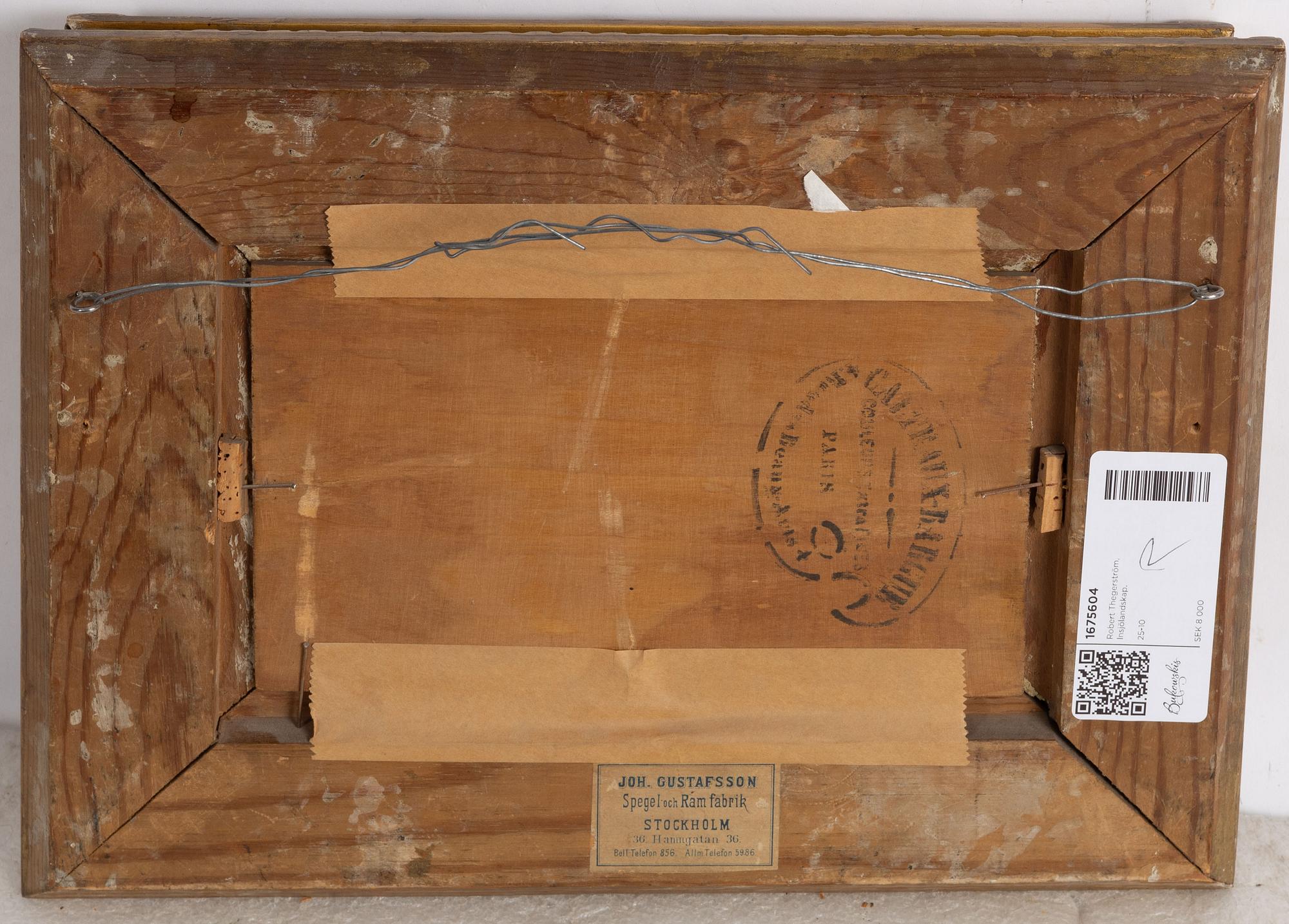 Robert Thegerström, Inland Landscape.