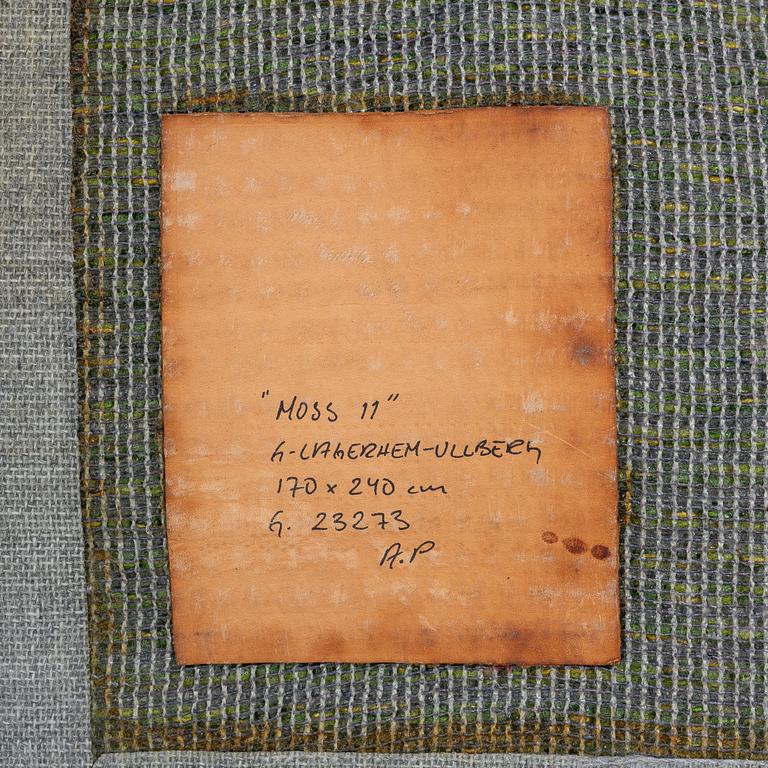 Gunilla Lagerhem Ullberg, matta, "Moss 11", 170 x 240 cm Kasthall.