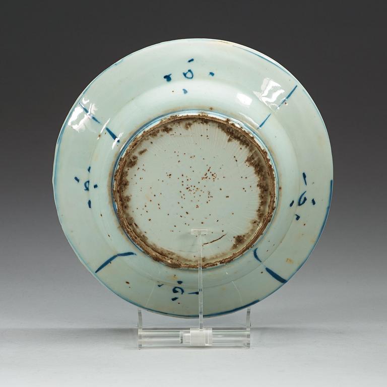 A matched set of nine dishes, Ming dynasty, Wanli (1572-1620).