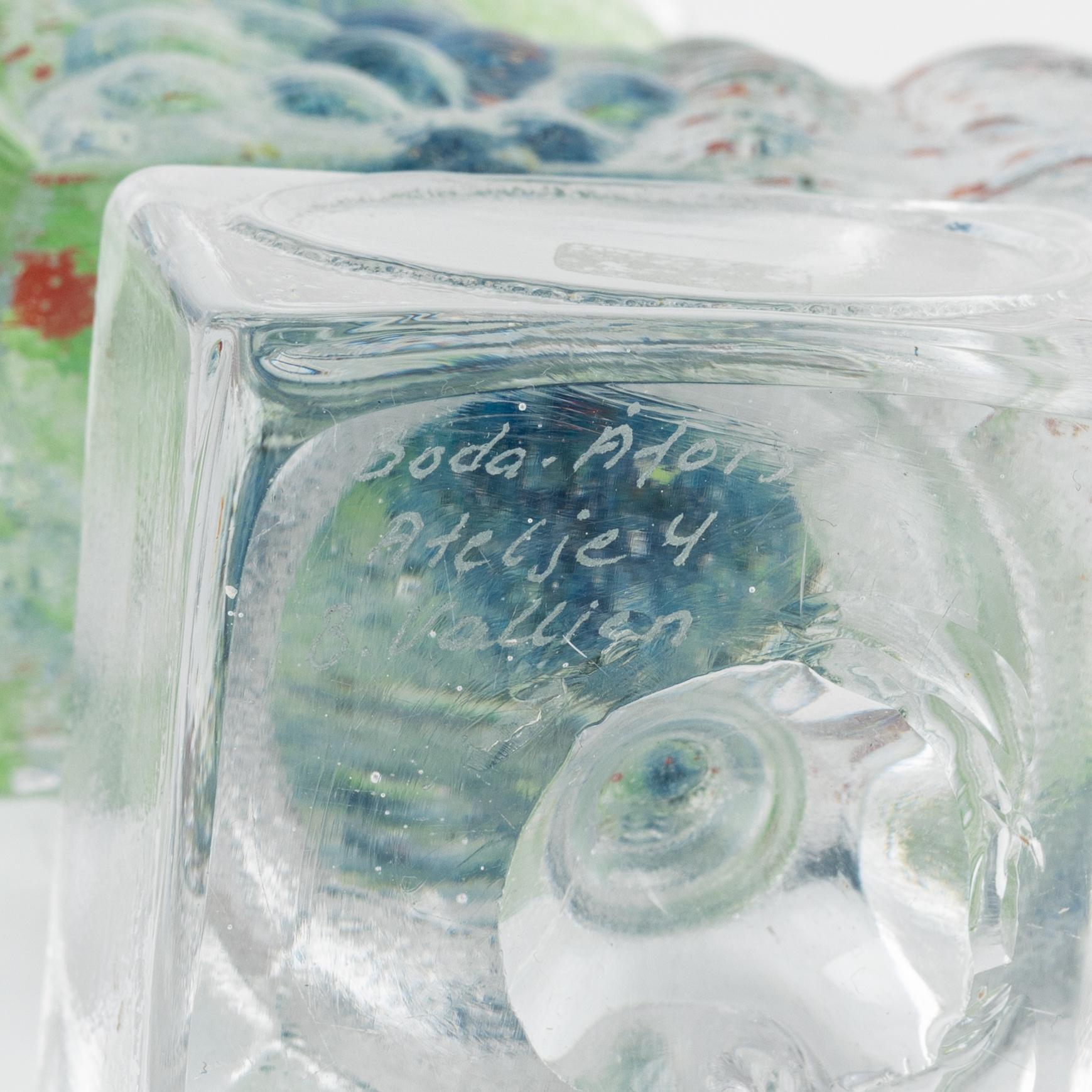 Bertil Vallien, skulptur, glas, Boda-Åfors.