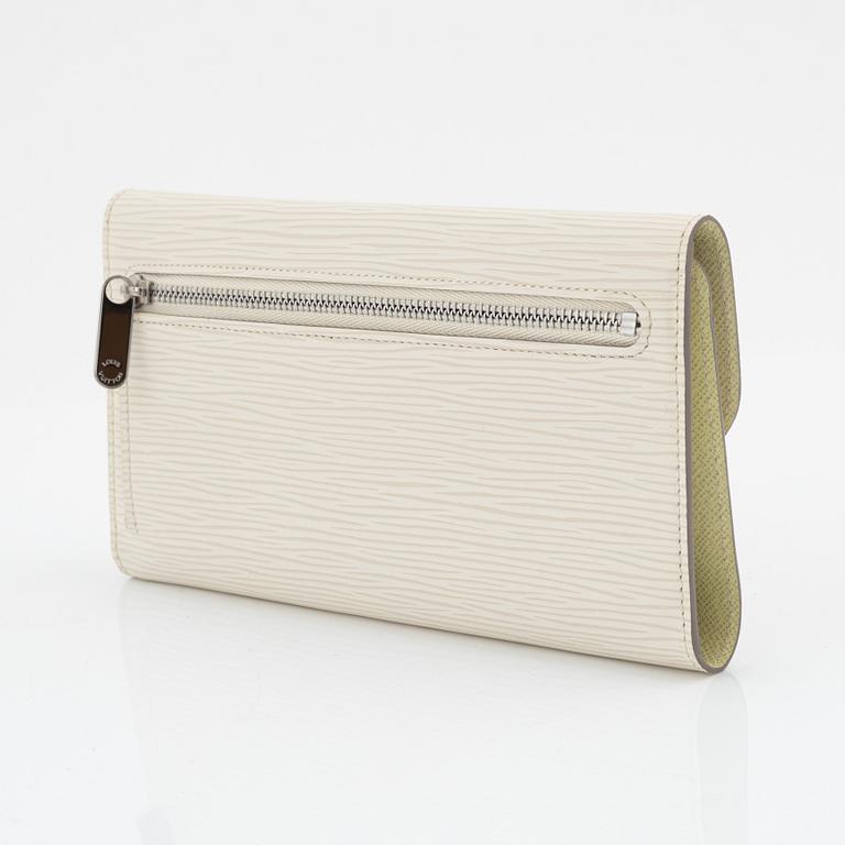 Louis Vuitton, a cream epi long wallet, 2007.