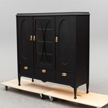 A first half of the 20th century painted display cabinet.