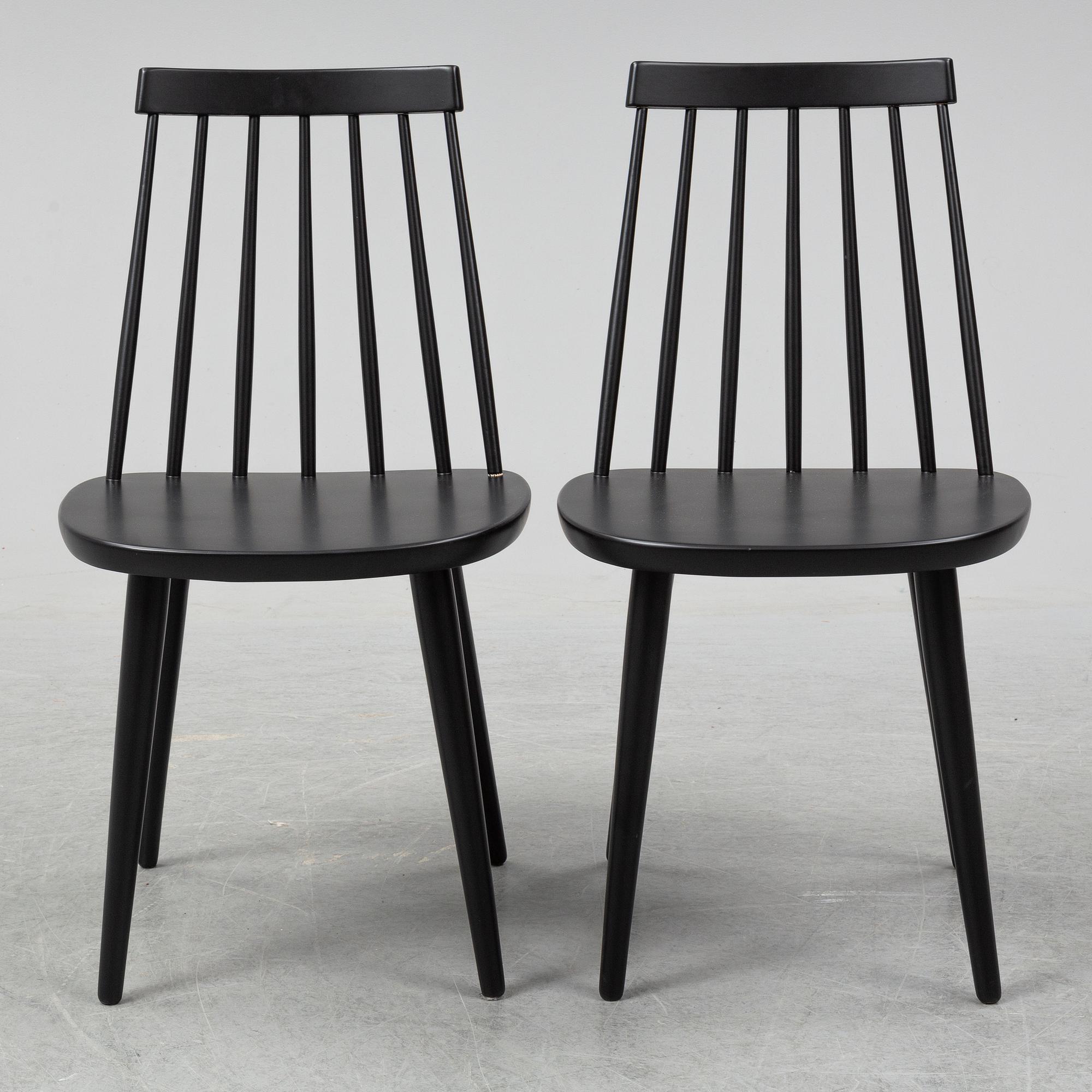 YNGVE EKSTRÖM, pinnstolar, 8 st, "Pinnockio", formgiven 1956.