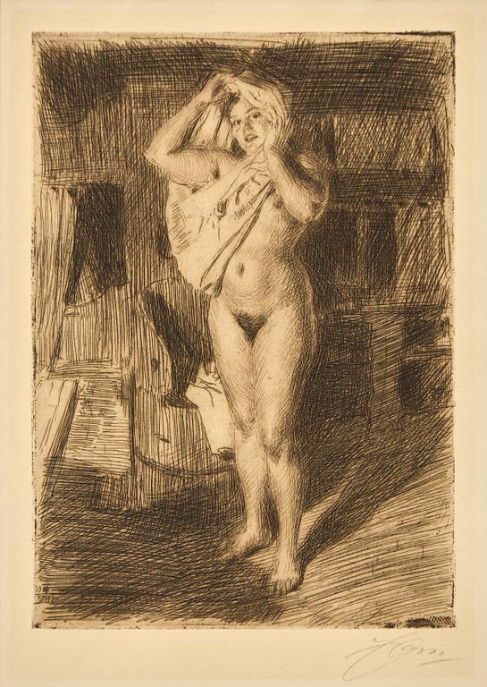 Anders Zorn, "Bärsärk".