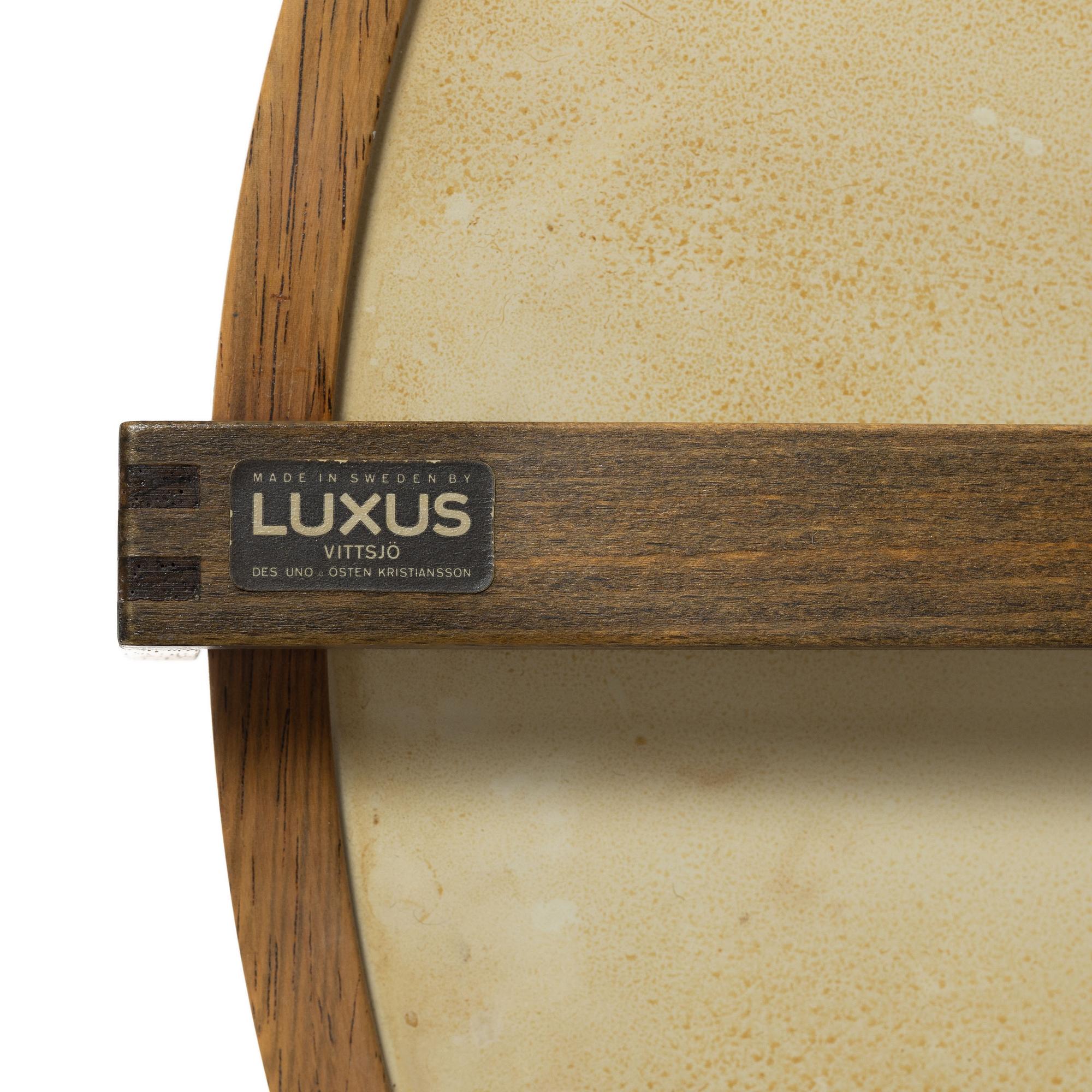 Uno & Östen Kristiansson, a table mirror, Luxus, Vittsjö, 1960s.