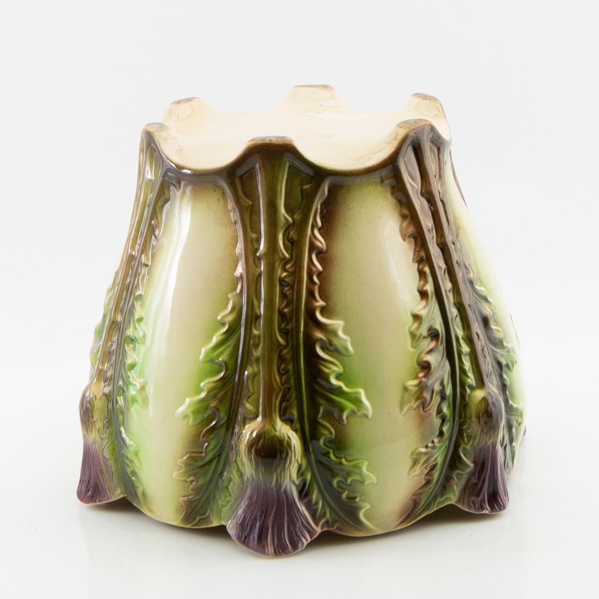 Outer casing Jugend, Saint Clement France early 20th century stoneware.