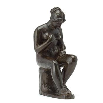 Aristide Maillol, "Femme assise" (Woman seated).