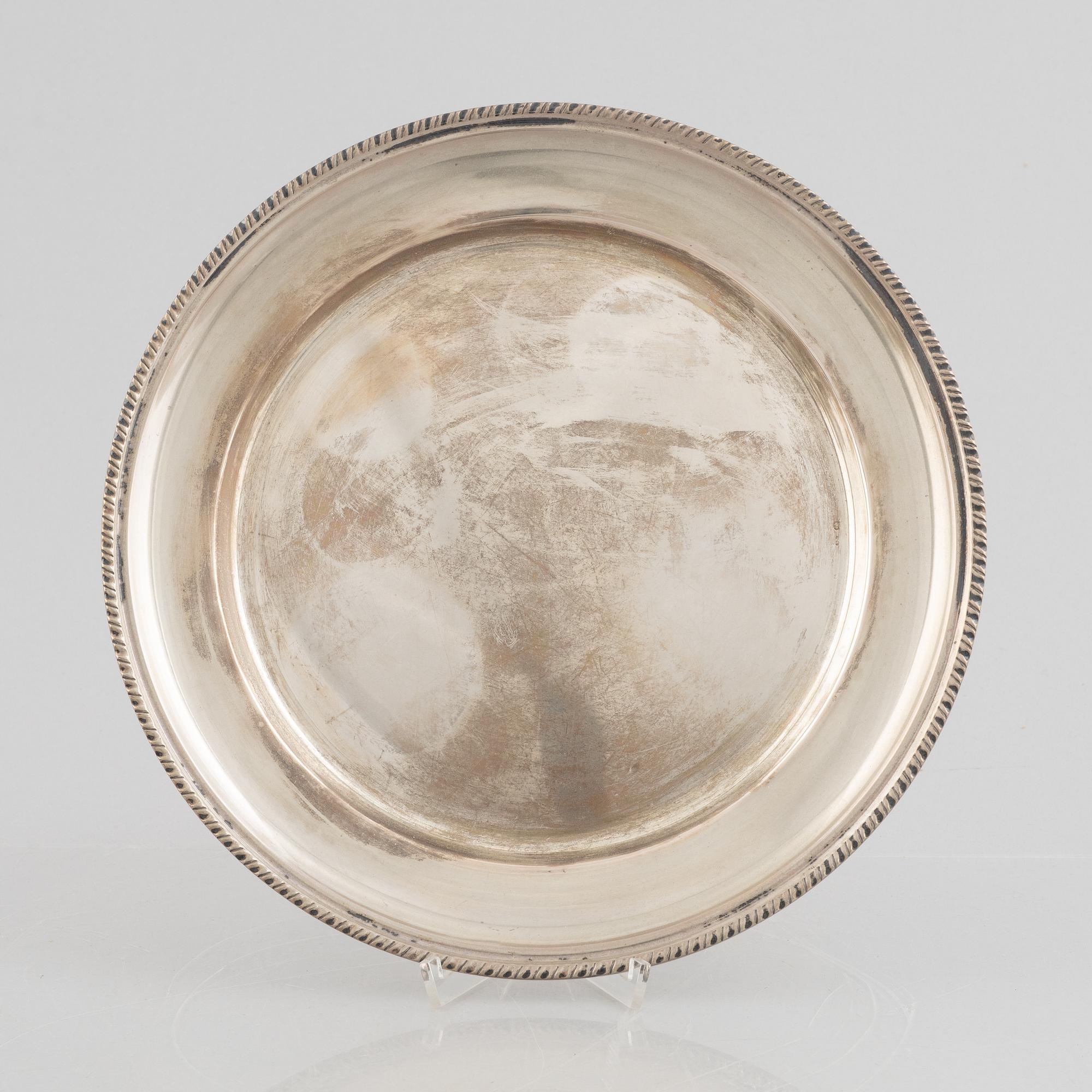 Coffee service, 3 pieces, silver 800, first half of the 20th century.