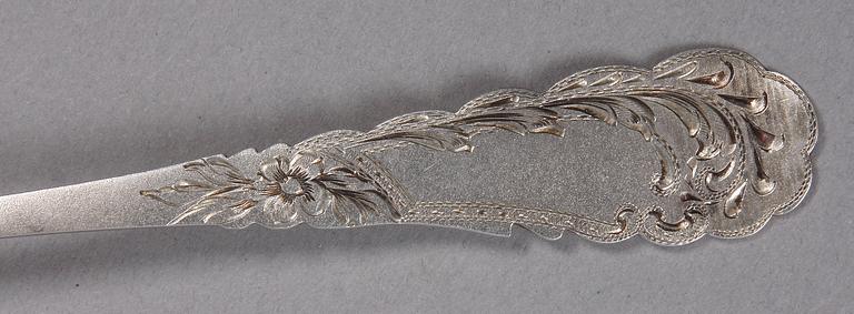 STRÖSKED, silver, nyrokoko, Finland, 1909.