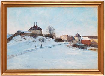 Anton Genberg, ANTON GENBERG, canvas, signed A. Genberg and dated Stockholm 1892.