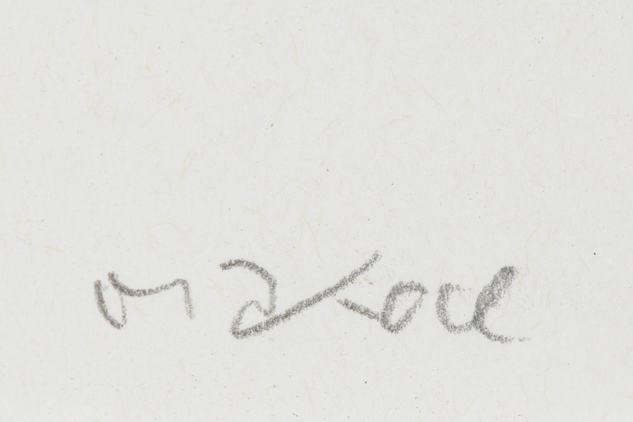 Makode Linde, färglitografi, signerad och numrerad 63/165.