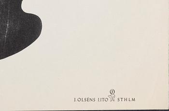 Eric Rohman, a vintage movie poster, 'Gilda', 1946.