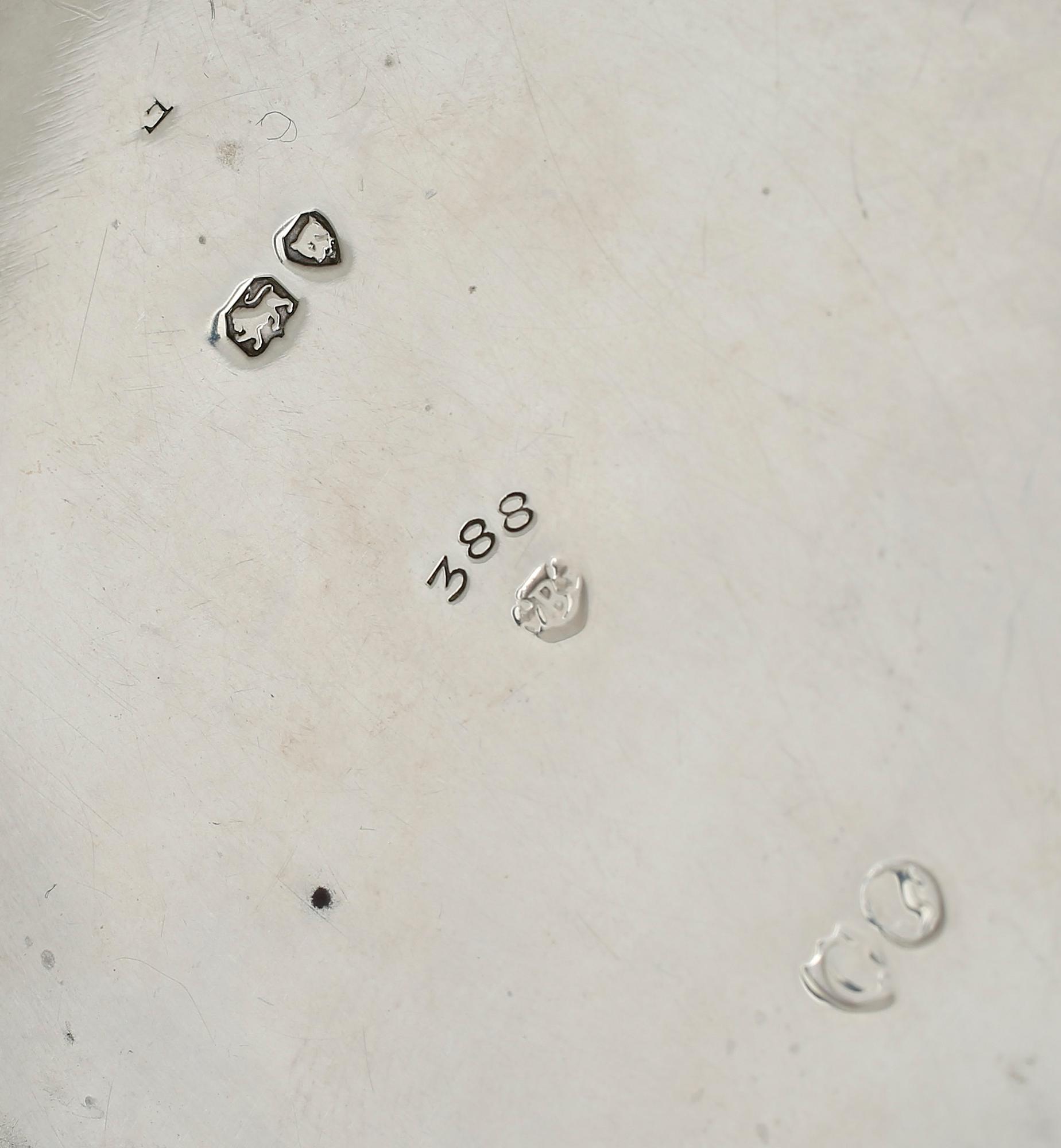 PARTI SILVERFÖREMÅL, 9 delar, mest Sverige, 1800-1900-tal. Tot ca 468 gram.