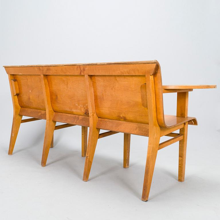 Risto-Veikko Luukkonen, a 1930s sofa/bench manufactured by Vakiopuu.