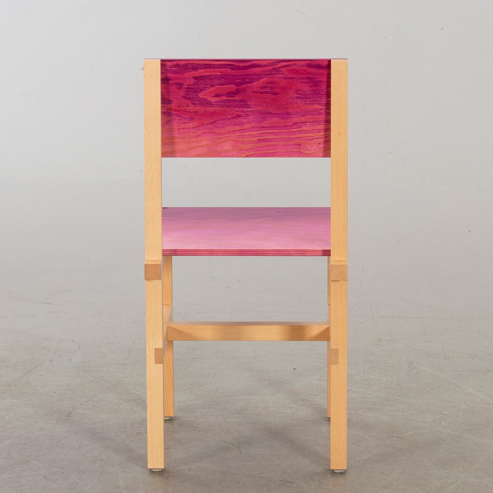 FREDRIK PAULSEN, "Röhsska"Designbaren, chair, Blå Station 2020, Chair 71/102.