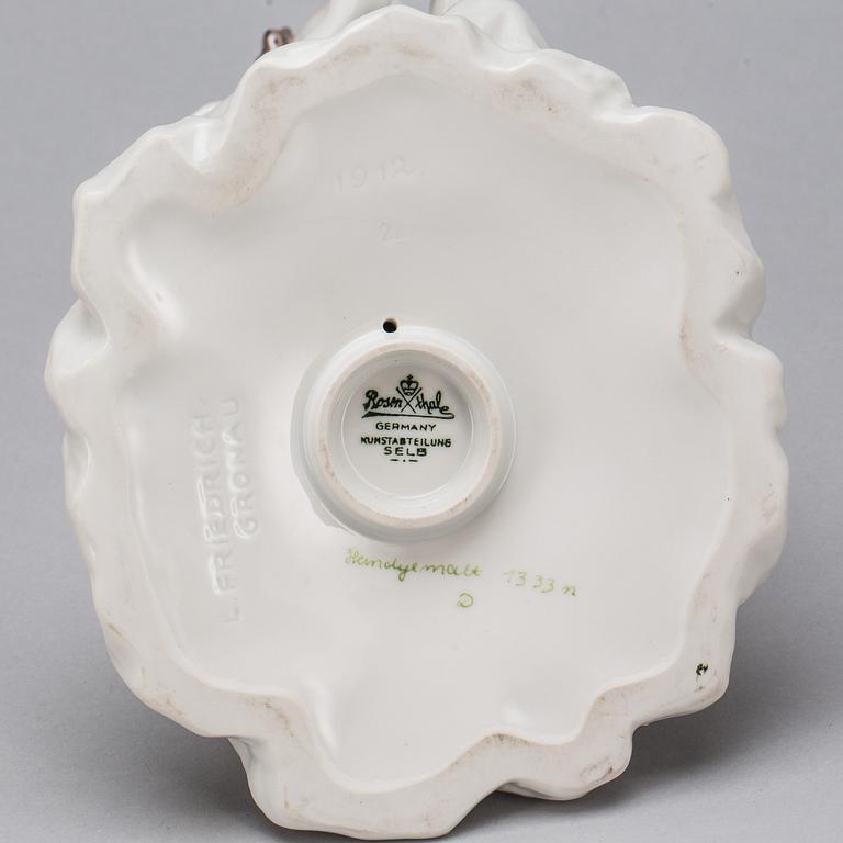 FIGURIN, porslin, Friedrich-Gronau, Rosenthal Kunstabsteilung, Tyskland.