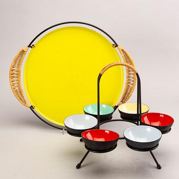 Herbert Krenchel, a tray and stand mid 1900s.