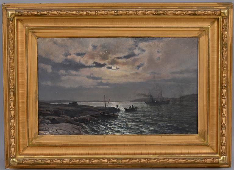Berndt Lindholm, FISKARE I MÅNSKEN.