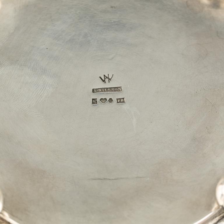 SKÅL, silver, Wiwen Nilsson. A. Nilsson, Lund, 1932. Vikt ca 250 gram.