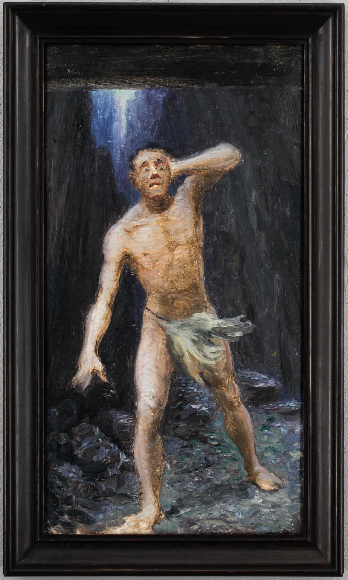 ROBERT THEGERSTRÖM, olja på duk, Signerad och daterad ”R. Thegerström /1896” á tergo.