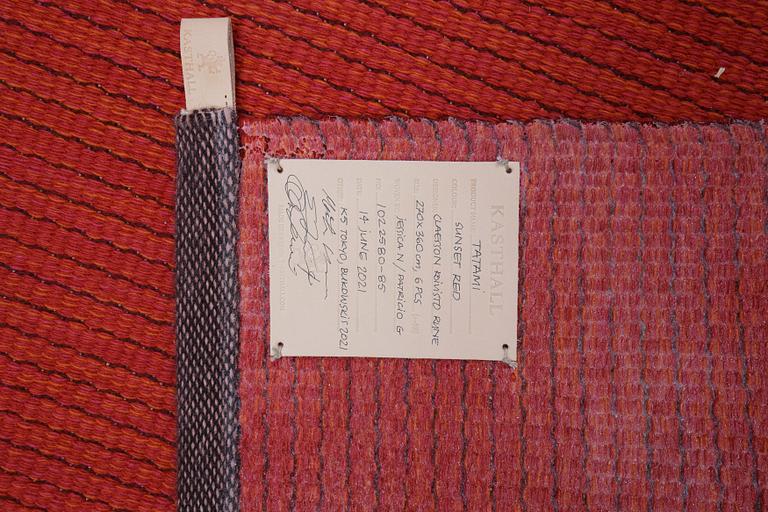 Claesson Koivisto Rune, "Tatami" matta i sex delar, Kasthall, Sverige, 2020.