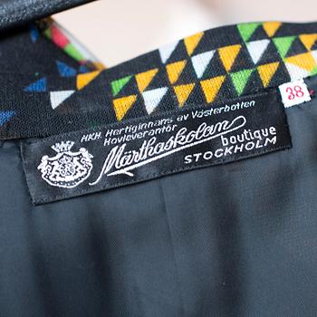 LÅNGKJOL, Märthaskolans Franska avdelning 1970-tal storlek 38.
