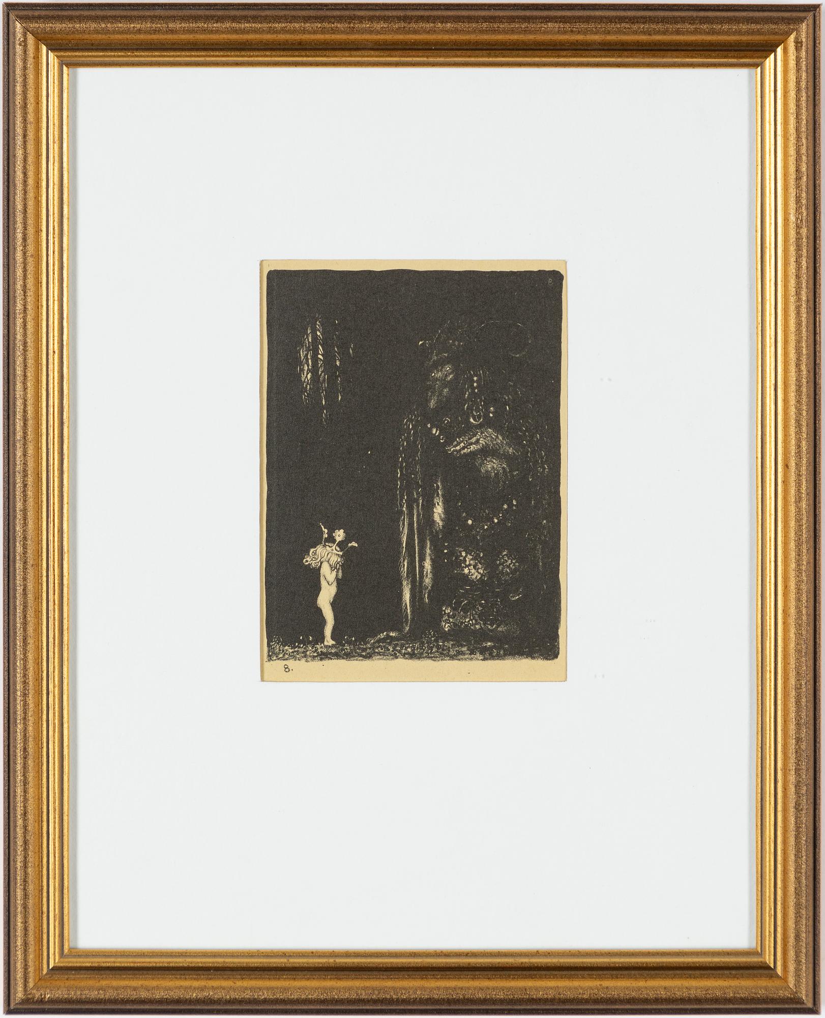 John Bauer,"En sådan eländig liten bleknos, sa Trollet".