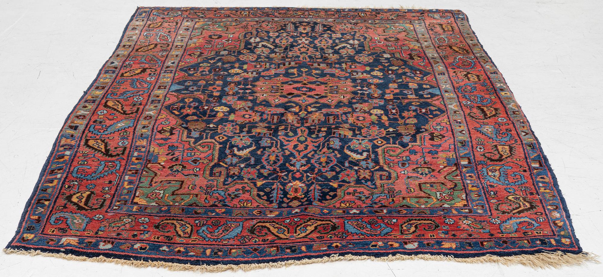 Matta, Bidjar, old, ca 225 x 162 cm.