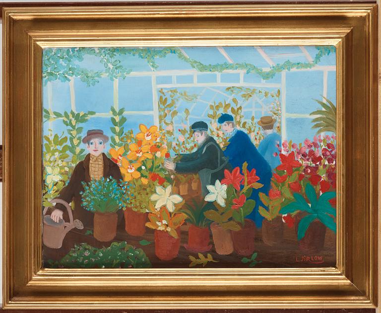 Lennart Jirlow, In the flower store.