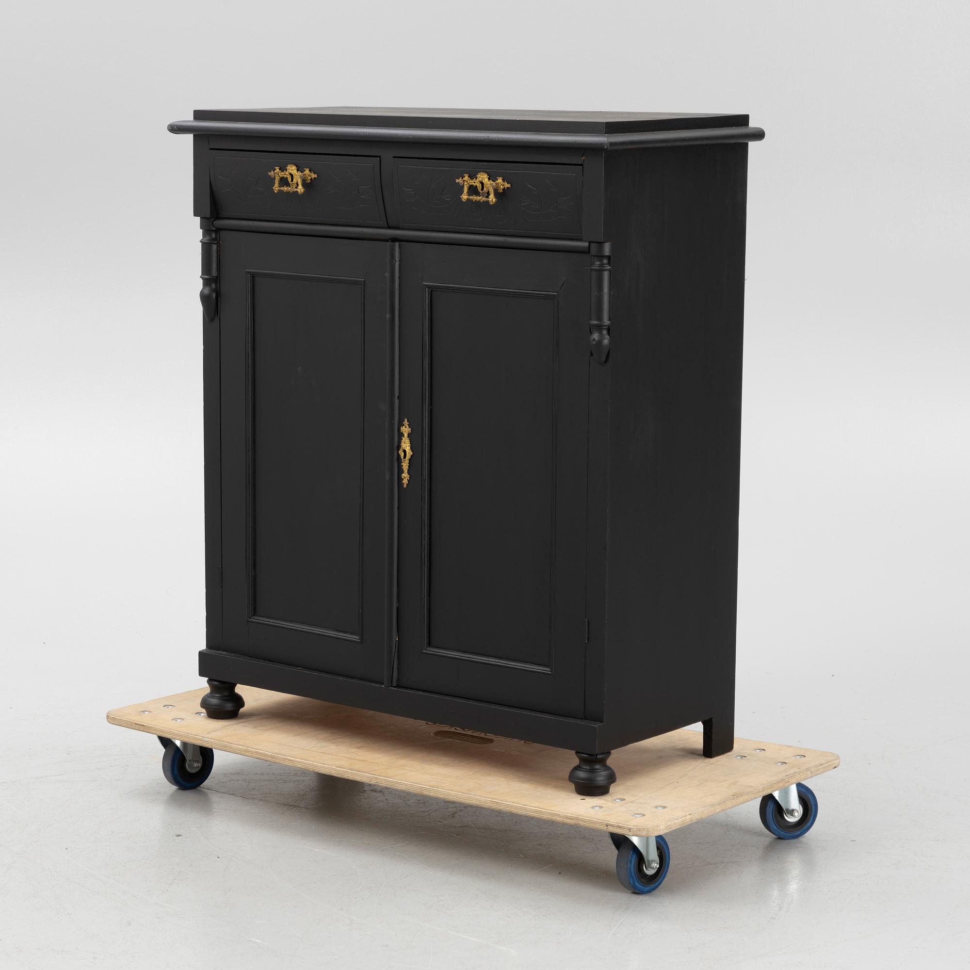 A sideboard, circa 1900.