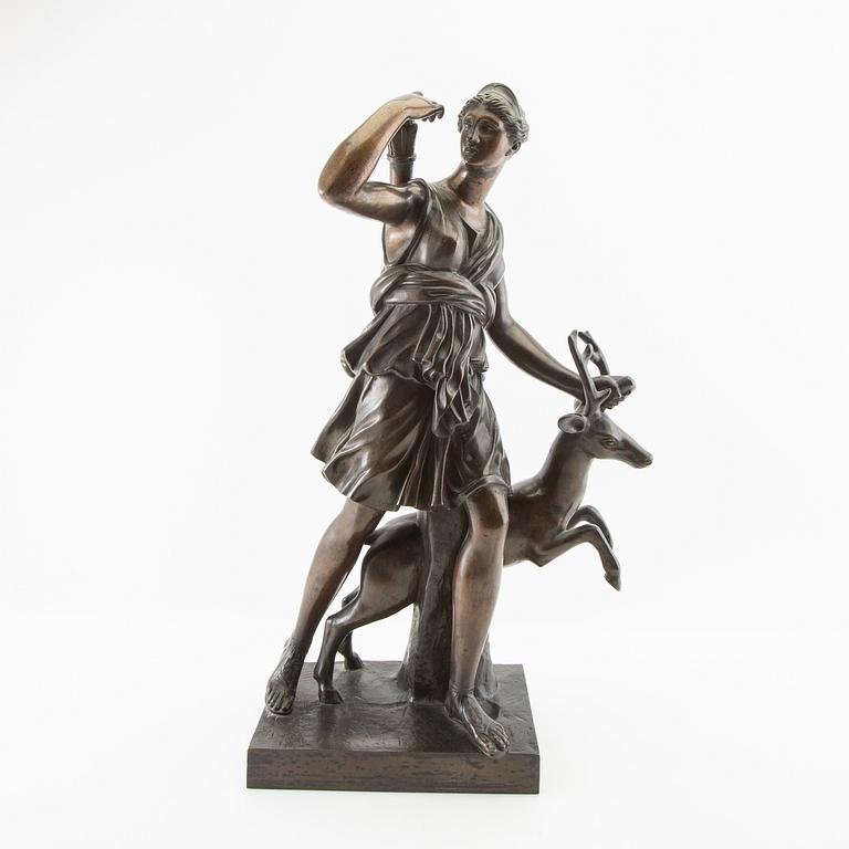Sculpture "Diana of Versailles" or "Diana the Huntress (Artemis)".