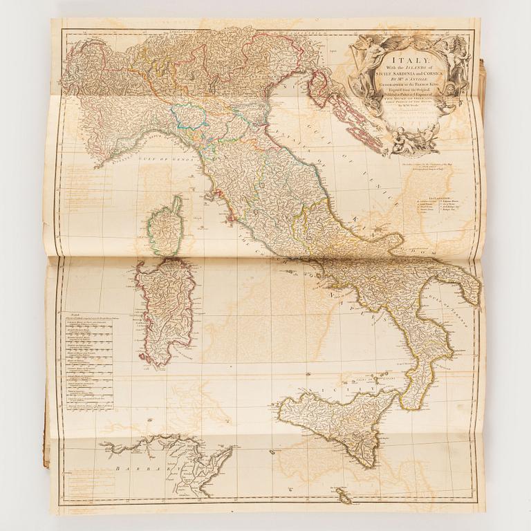 Atlas with 32 engraved maps.