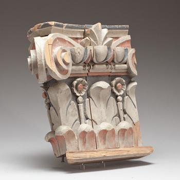 DEKORELEMENT, trä, 1800-tal/1900-tal.