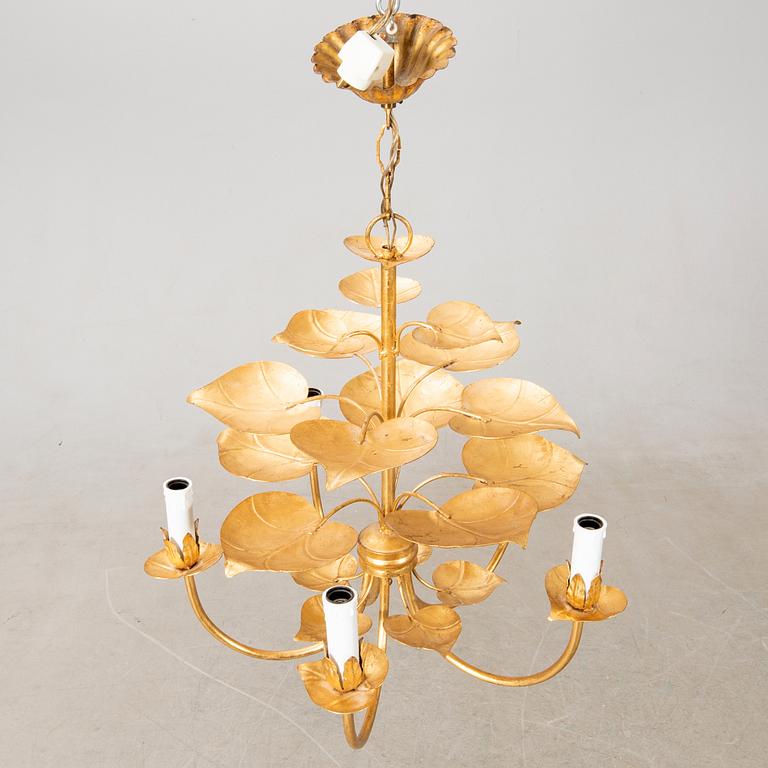 Ceiling lamp, probably Italy, second half of the 20th century.