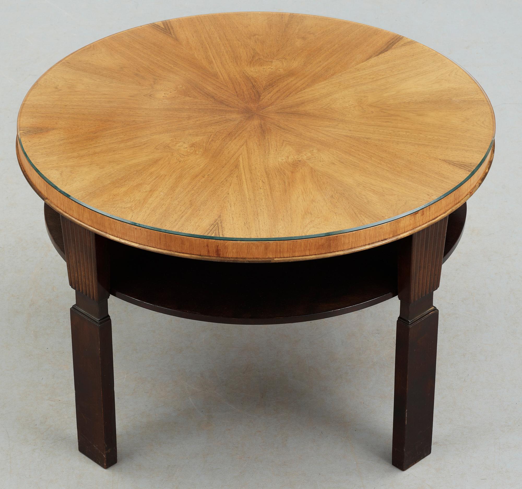 BORD, art deco, troligen Reiners Möbler, Mjölby, 1930-tal.