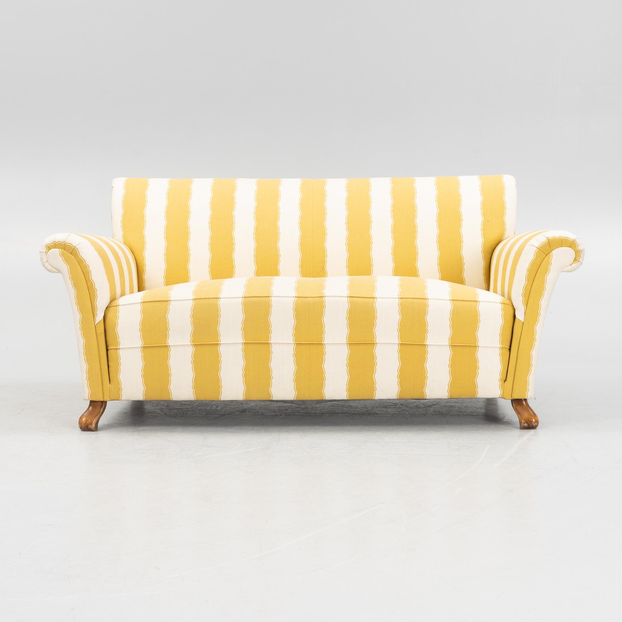 A sofa, mid 20th Century.