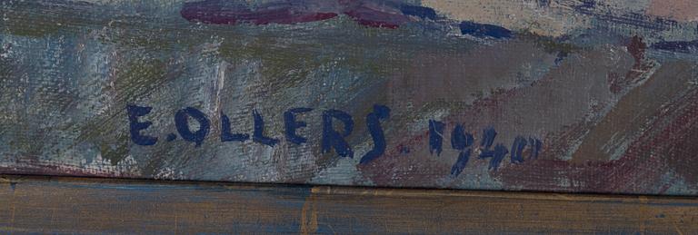 Edvin Ollers, Stilleben.