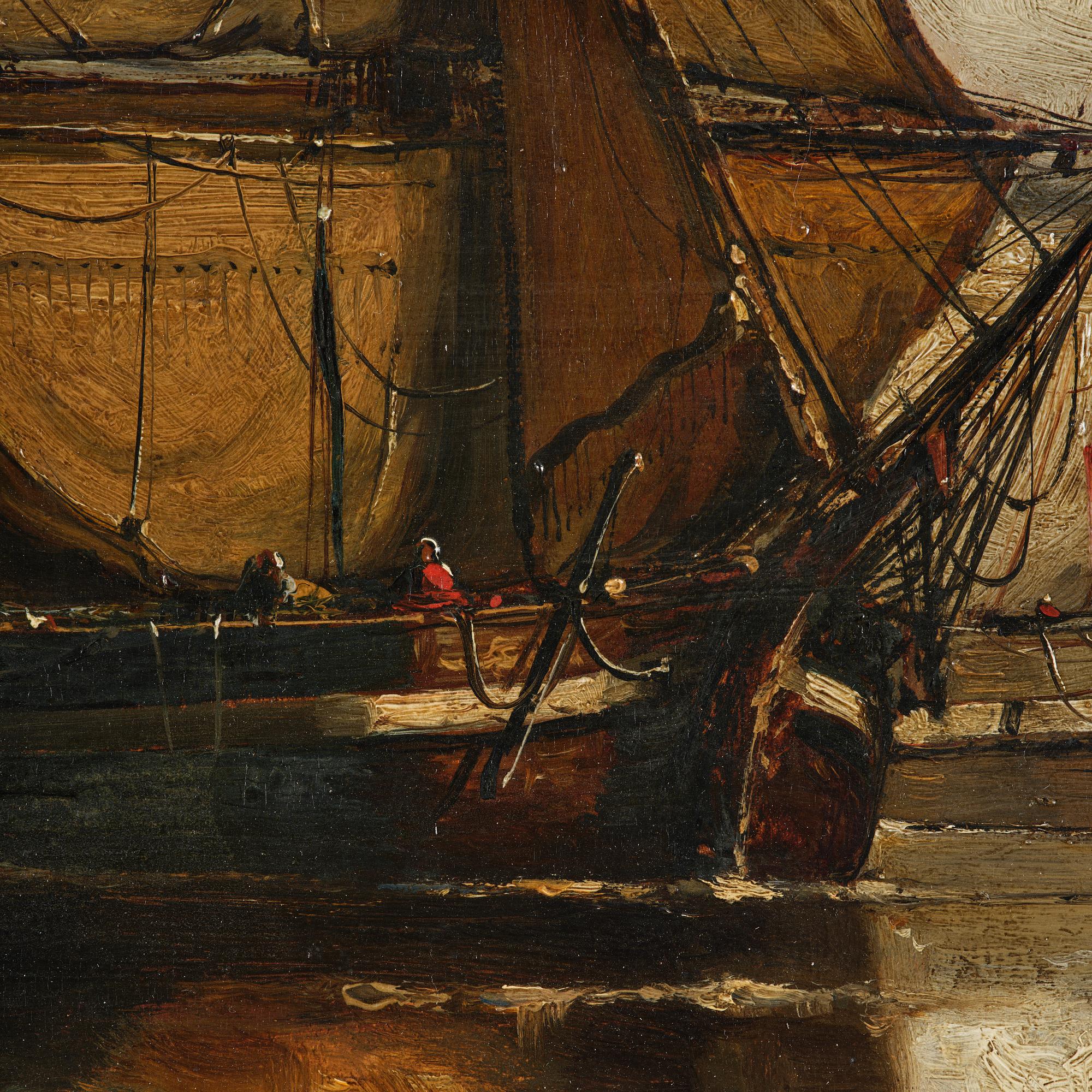 Auguste Musin, "Muiden op Zuider Zee".