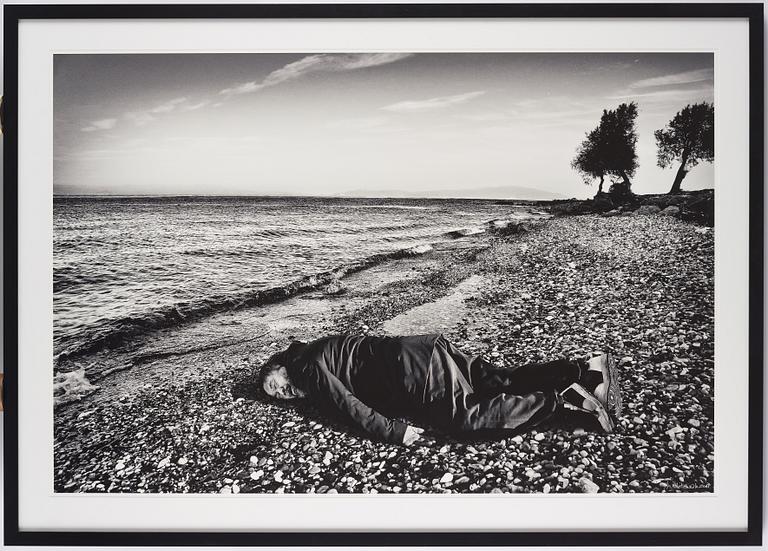 Rohit Chawla, Ai Weiwei recreates Aylan's drowning, 2016.