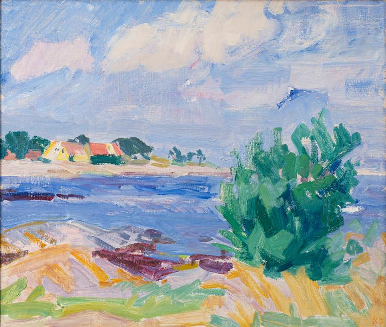 Kraesten Iversen, Coastal village.
