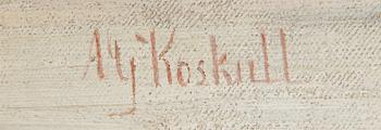 Anders Gustaf Koskull, Skating Child.