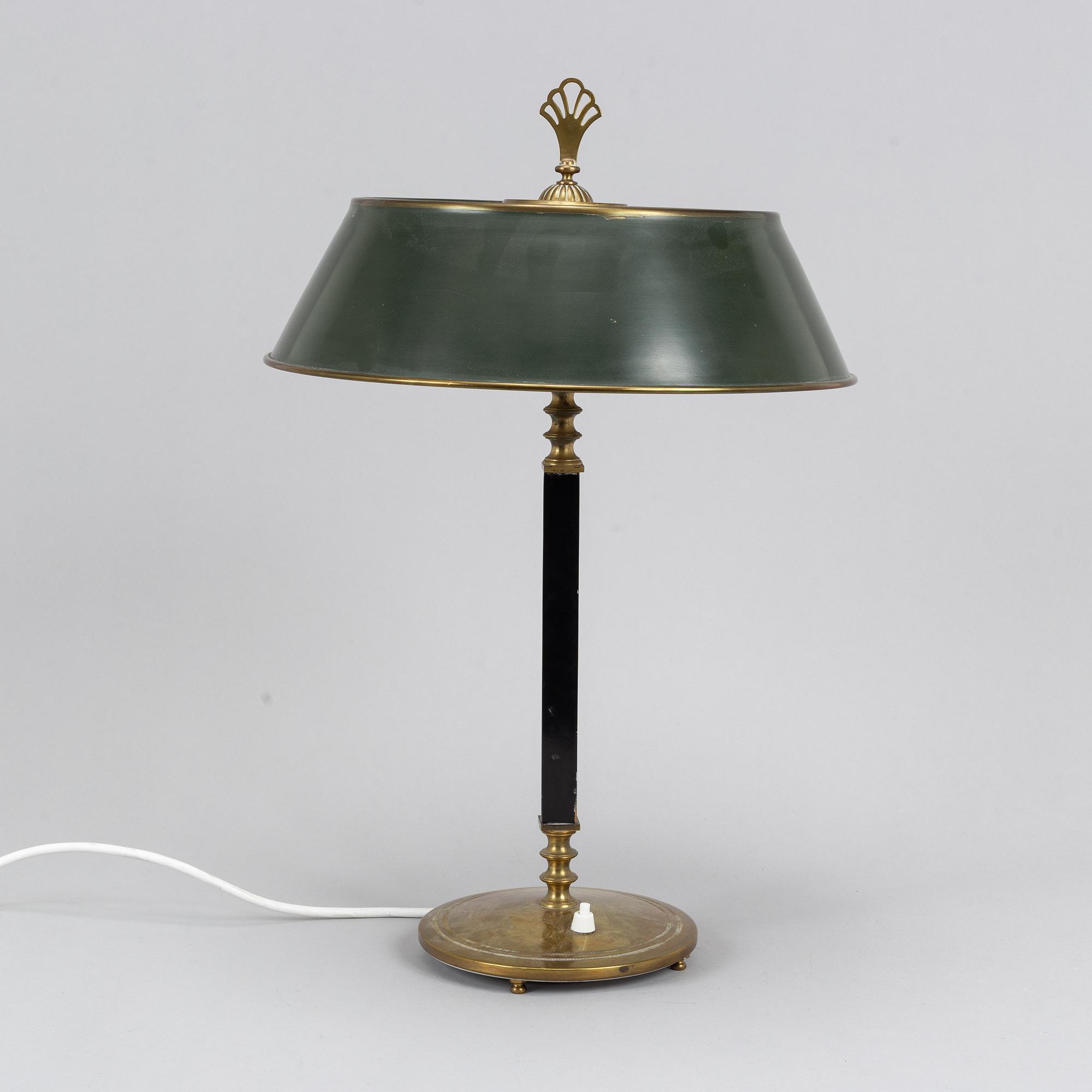 A table lamp, 1930-40s.