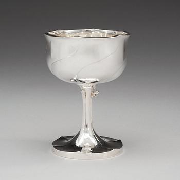 A Gunnar Cyrén sterling goblet, Gävle 1978.