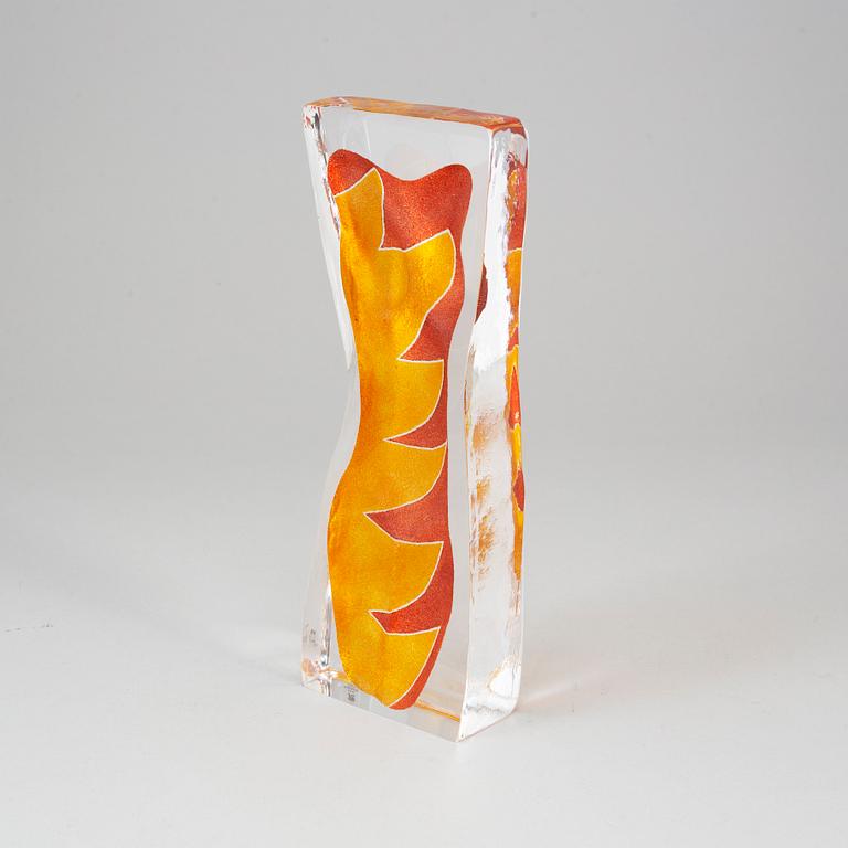 ERIK HÖGLUND AND ERIKA HÖGLUND, two glass sculptures, Strömbergshyttan  and Målerås.