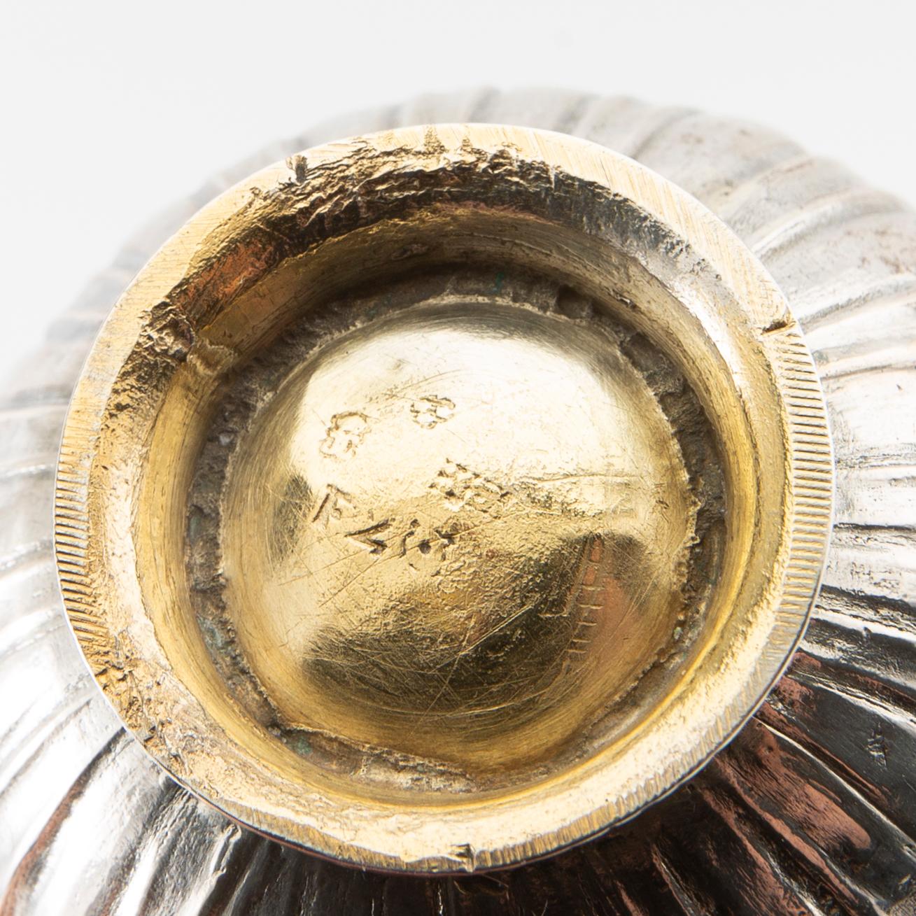 Gustaf Aulander troligen supkopp silver Karlskrona 1836.