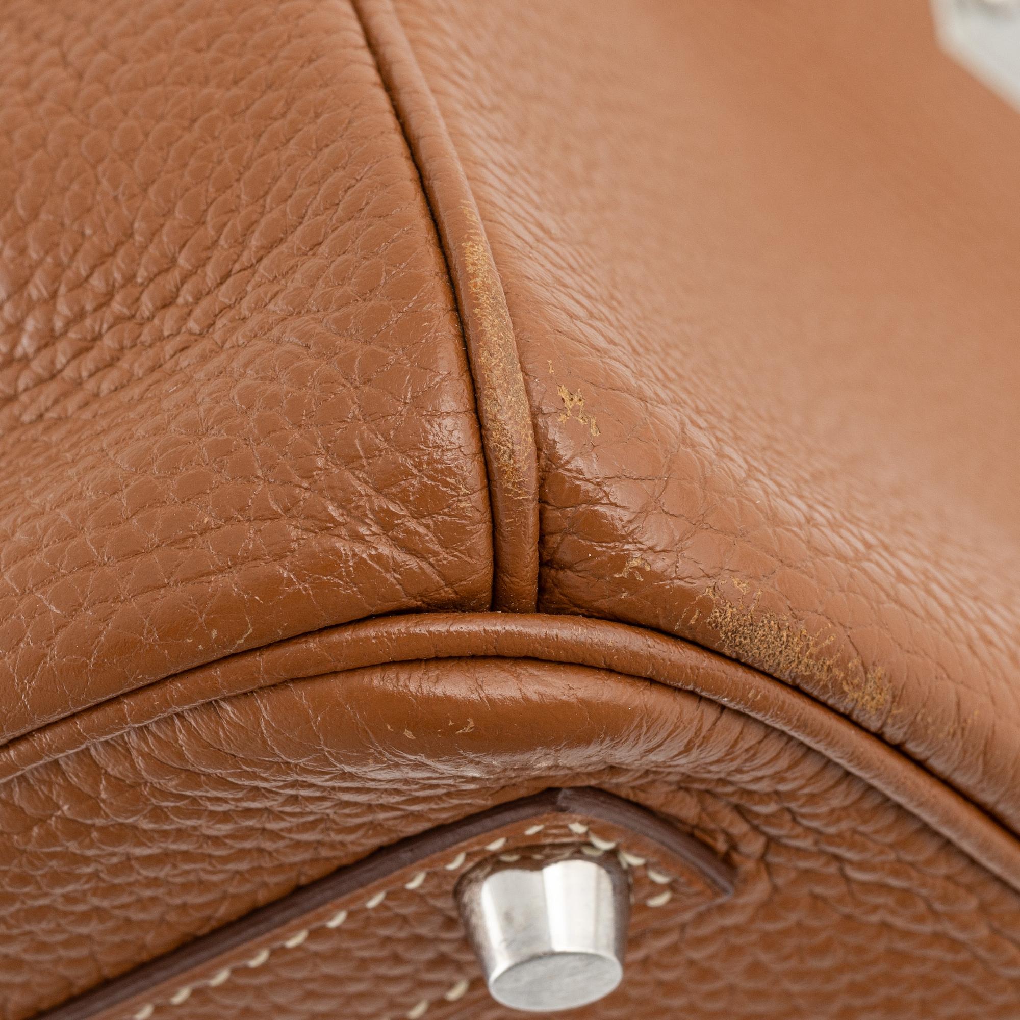 Hermès, a brown Togo 'Birkin 25' handbag, 2017.