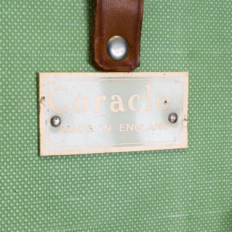 Picnic basket, Coracle, England, 1950th.