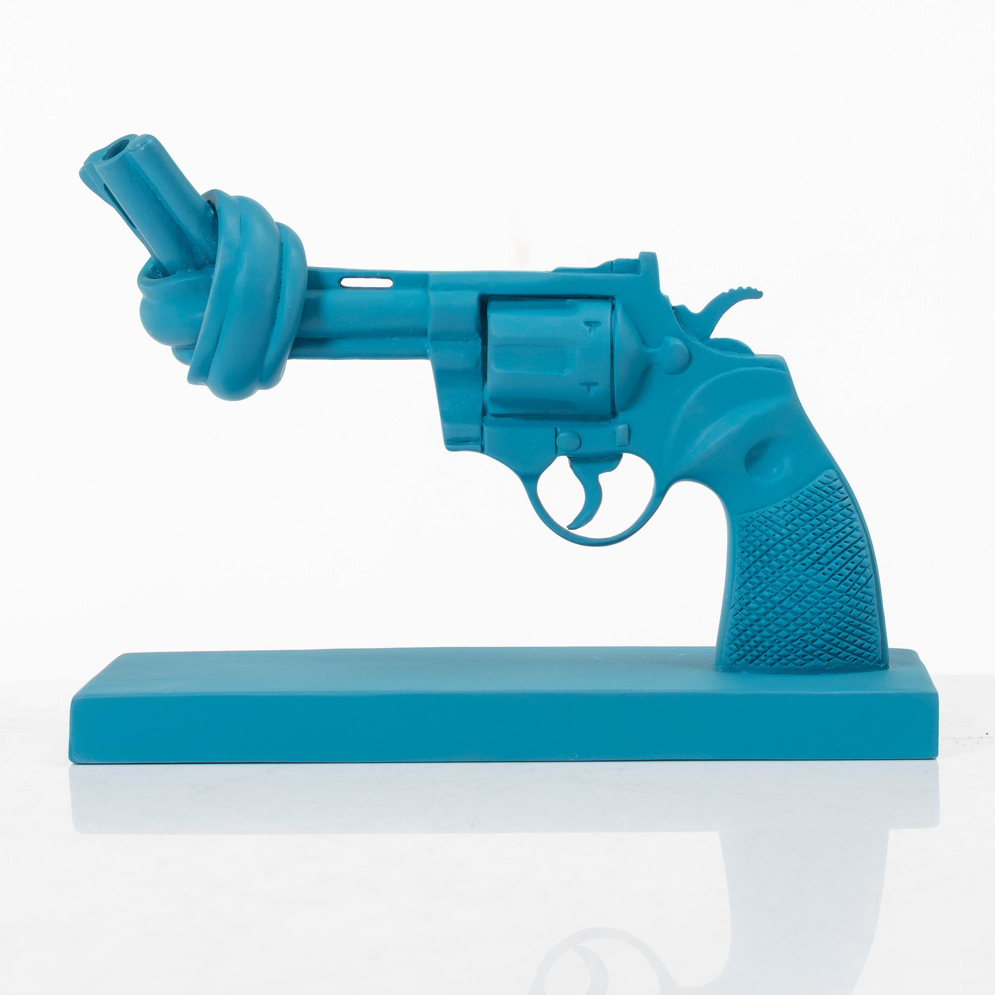 Non-Violence Art Project, 'Non-Violence Twilight Blue'.